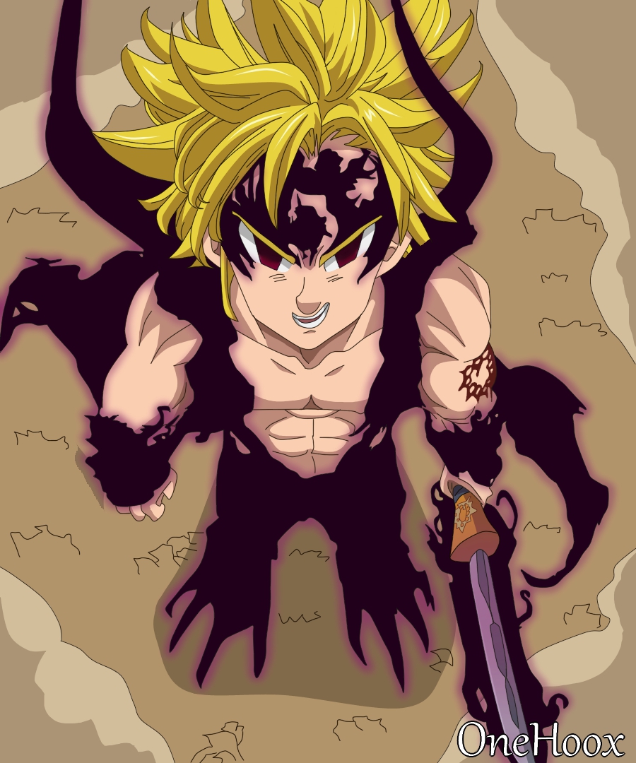 Meliodas demon - Nanatsu no Taizai Anime PURPLE?? by AoiDragneel