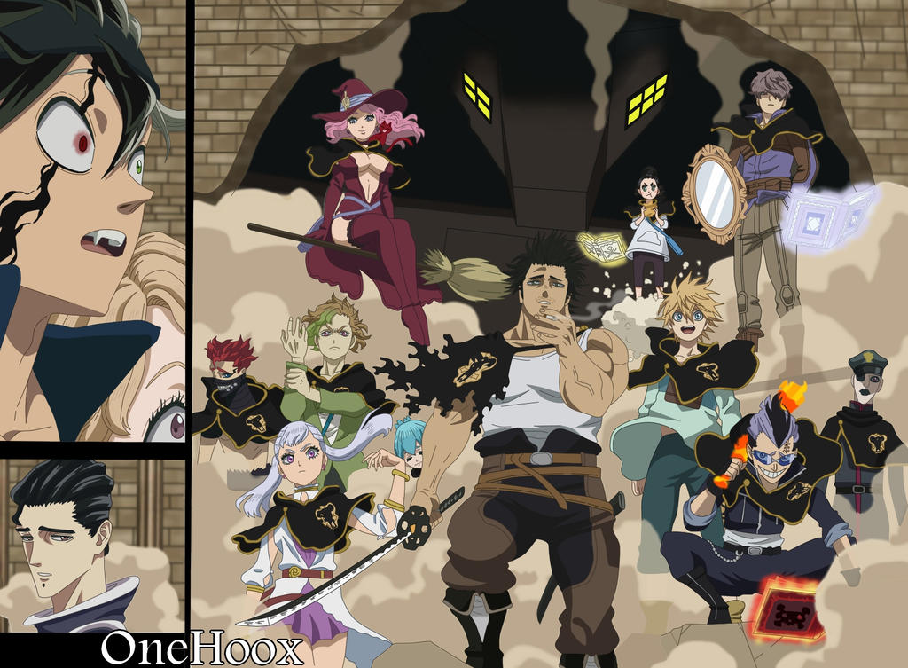 Black Clover 218-The Black Bulls Arrived by OneHoox on DeviantArt