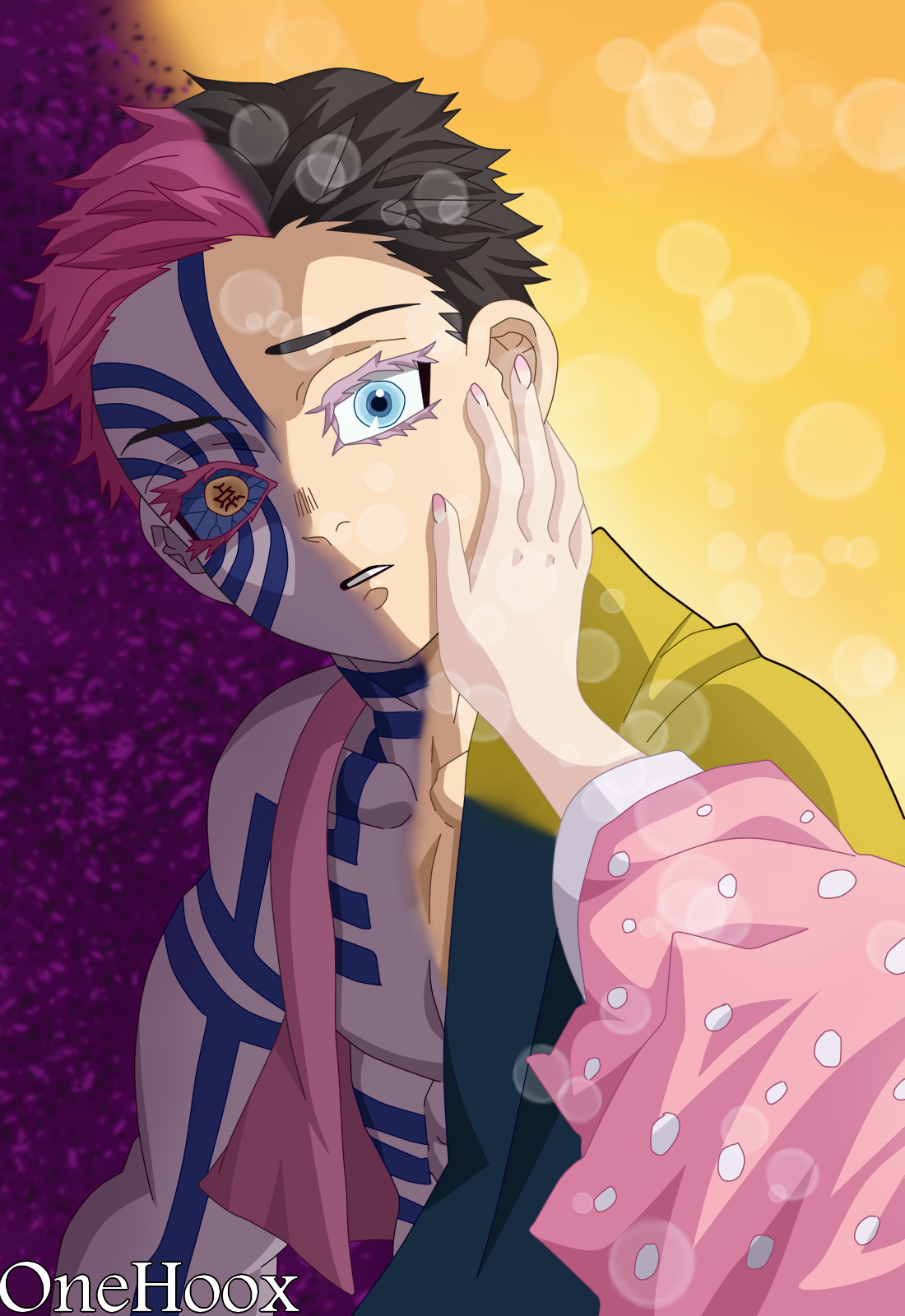 Kimetsu No Yaiba Akaza By Onehoox On Deviantart Kimetsu No Yaiba Akaza By Onehoox On Deviantart