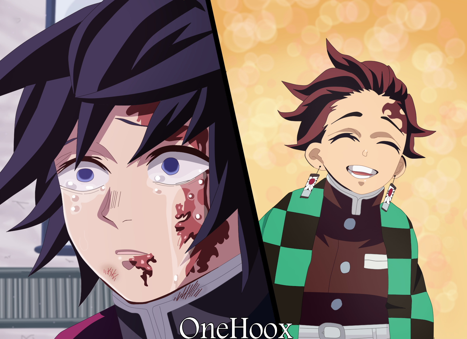Kimetsu No Yaiba 0 Tomioka Cries For Tanjiro By Onehoox On Deviantart Kimetsu No Yaiba 0 Tomioka Cries For Tanjiro By Onehoox On Deviantart