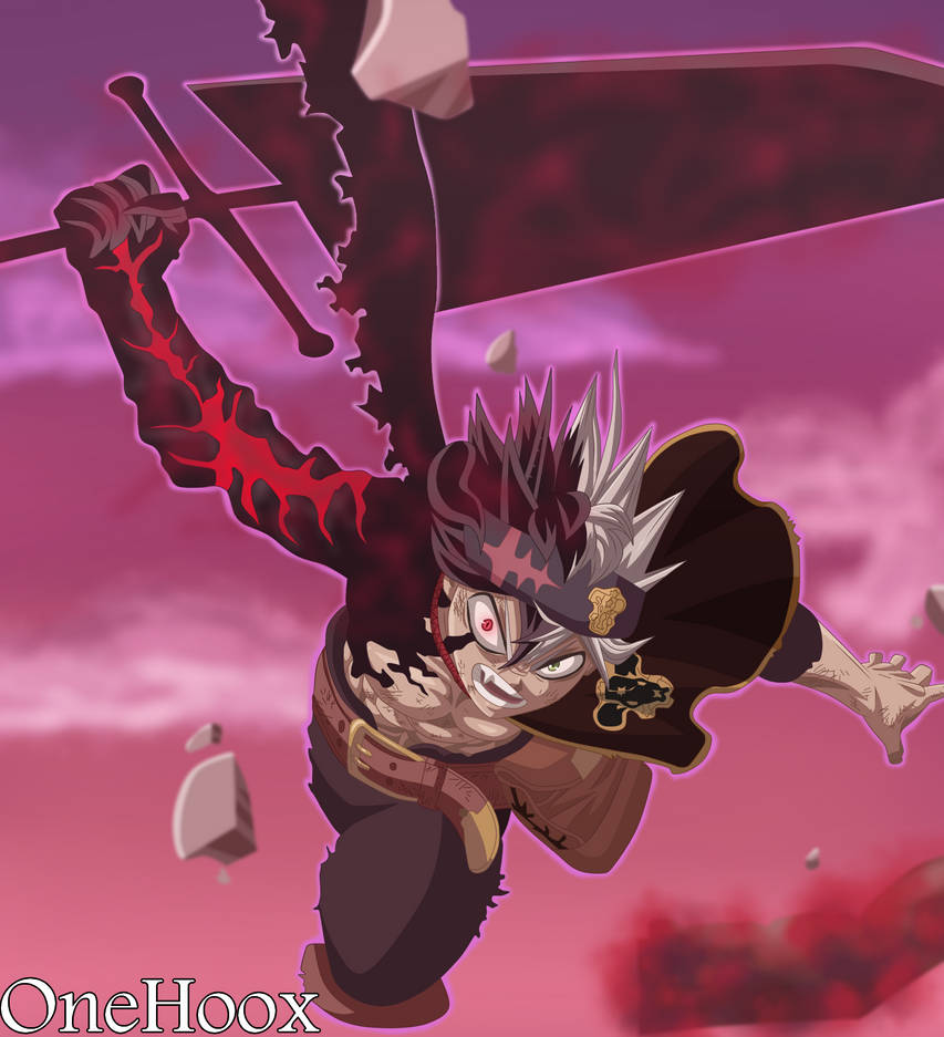 Black Clover Аста демон