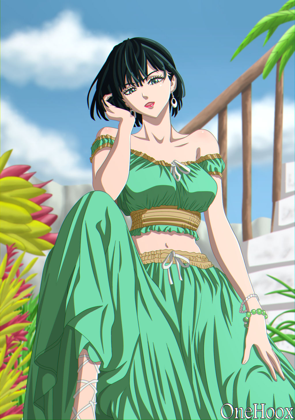 One Punch Man-Fubuki Cover Page by OneHoox on DeviantArt