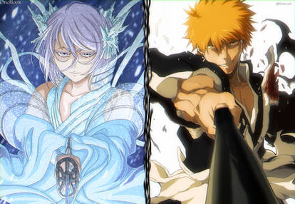 Bleach-Rukia And Ichigo