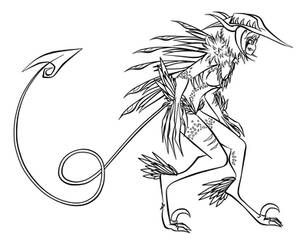 Jack Emerging- Lineart