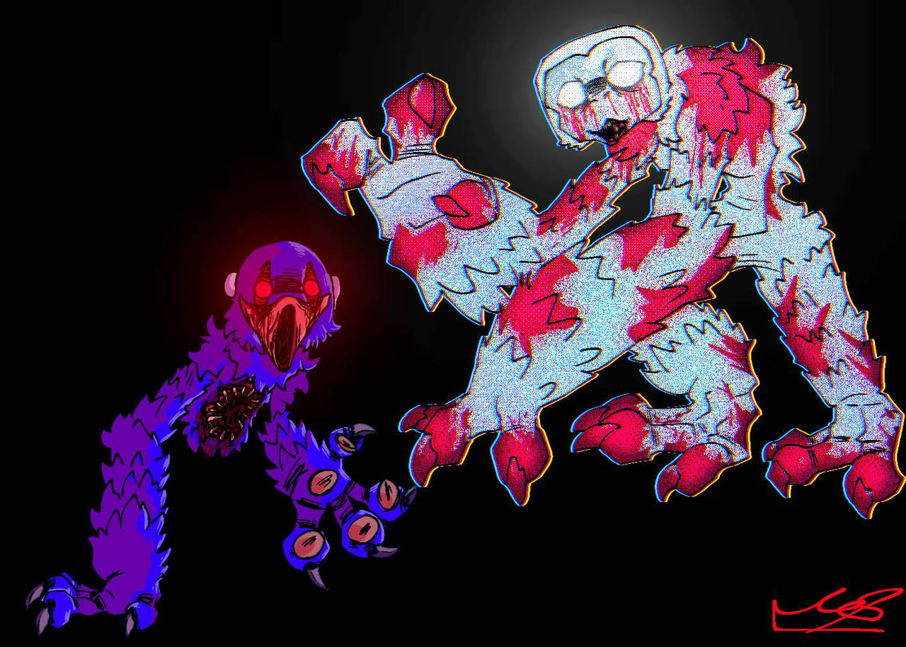 Capuchin vr monsters in my style by Psychodoodlez on DeviantArt