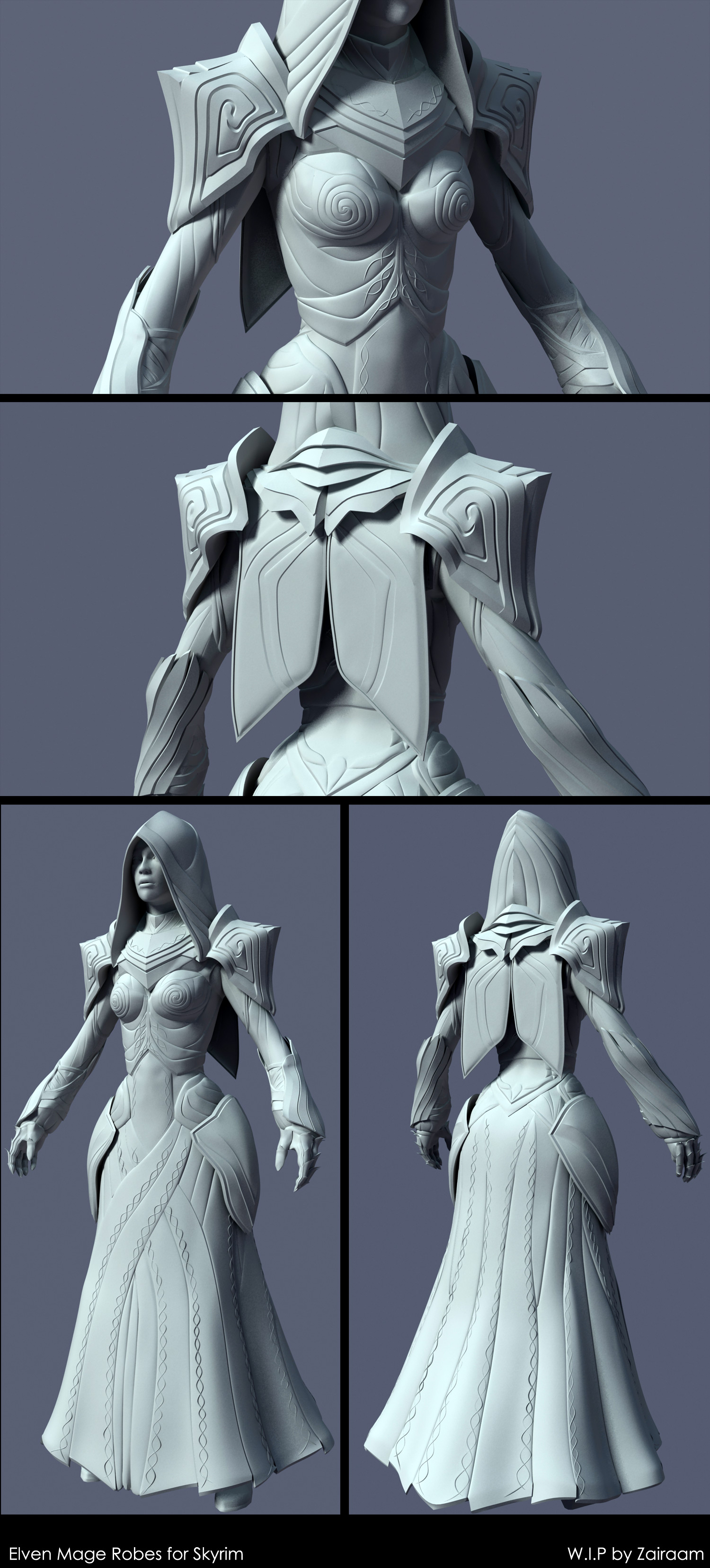 Wizard robe WIP