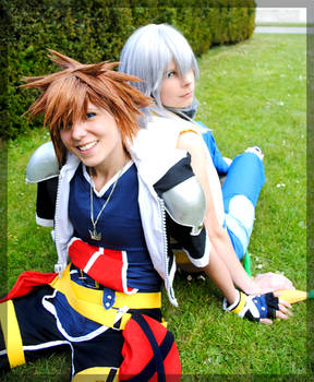 KH2  - Riku + Sora