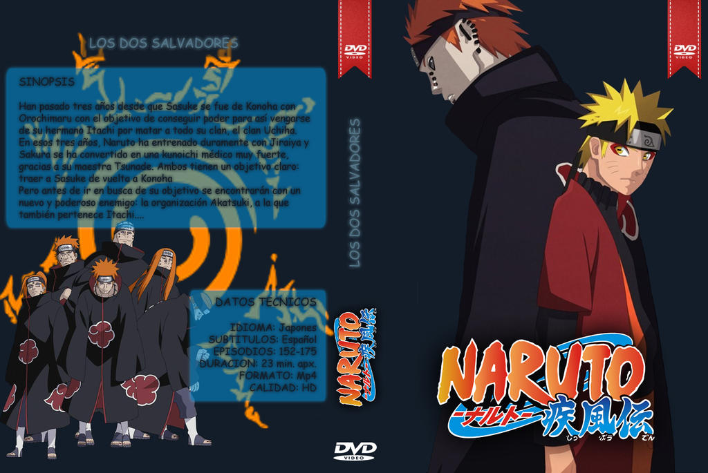 Naruto Shippuuden DVD-Cover + Label (Vol.2) by Pharuk on DeviantArt