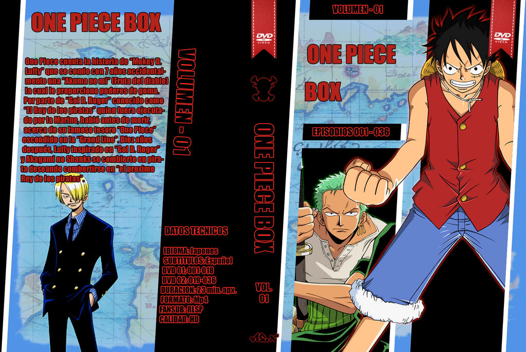 One Piece Box Vol-1 v-2 by Pedronex on DeviantArt