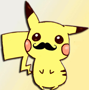 Pikachu Moustache