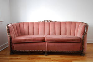 Pink couch 1