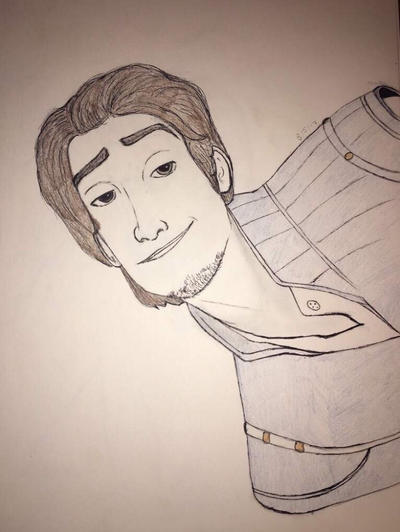 Flynn Rider Drawing Back Flynn rider by Doodlebugss on DeviantArt