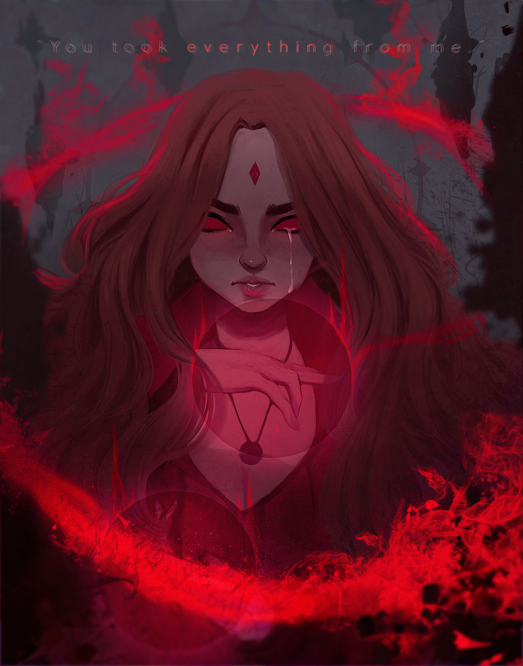 Scarlet Witch by Annacchii on DeviantArt