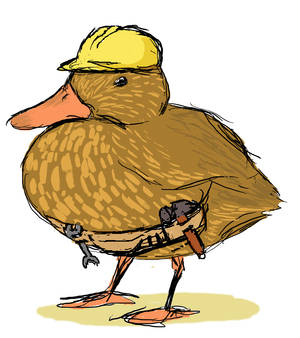 Builder Duck