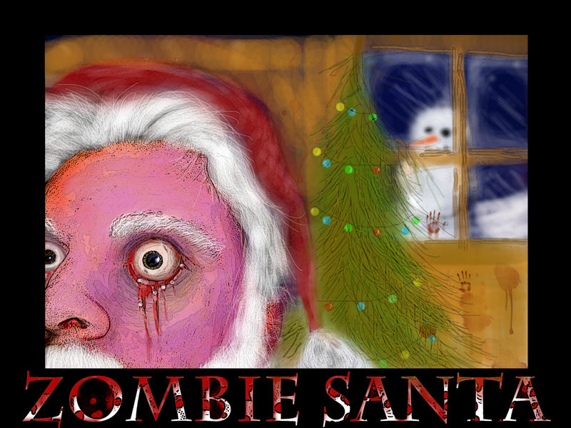 Zombie Santa.. by PopePain on DeviantArt