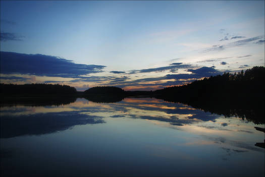 Sunset. Mazury. Poland. 2.