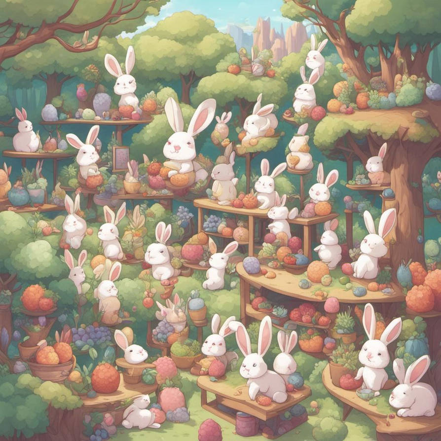 Bunny World! A World Where Bunnies Rule! by ceaderheart134 on DeviantArt