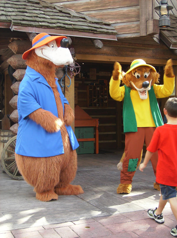 Briar Rabbit Fox and Bear by Photo-Tiger on DeviantArt