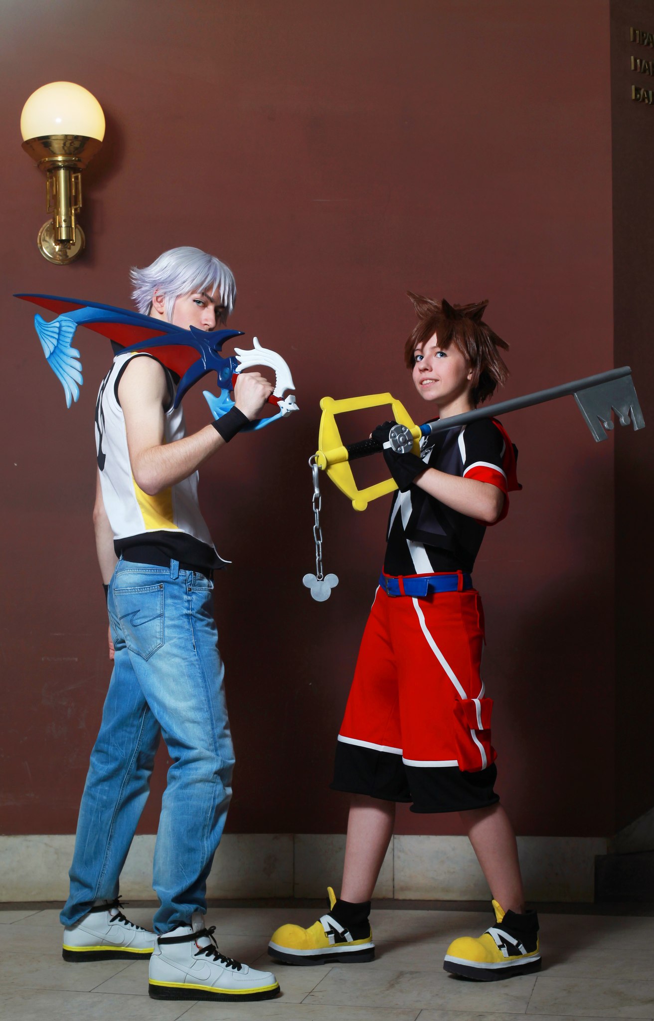 Sora and Riku