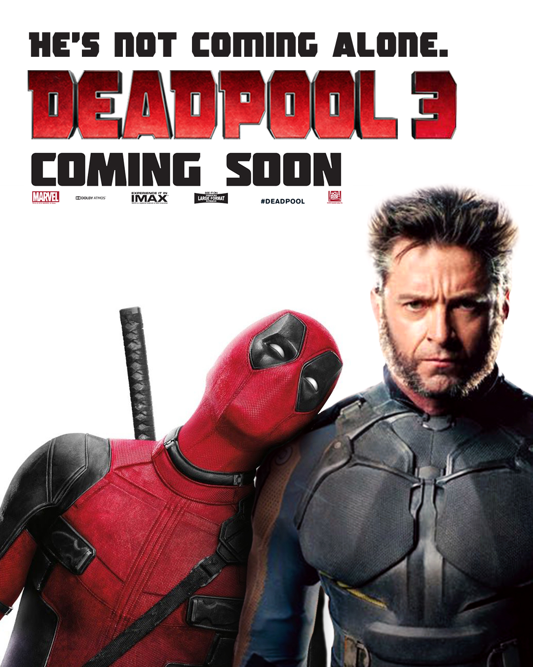 Deadpool 3 Movie Poster by KevindaGhost on DeviantArt
