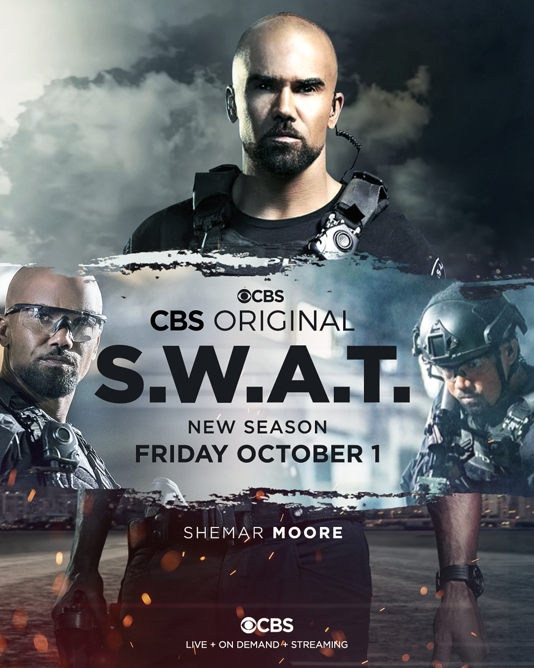 S.W.A.T cbs season 5 character poster by rahalarts on DeviantArt