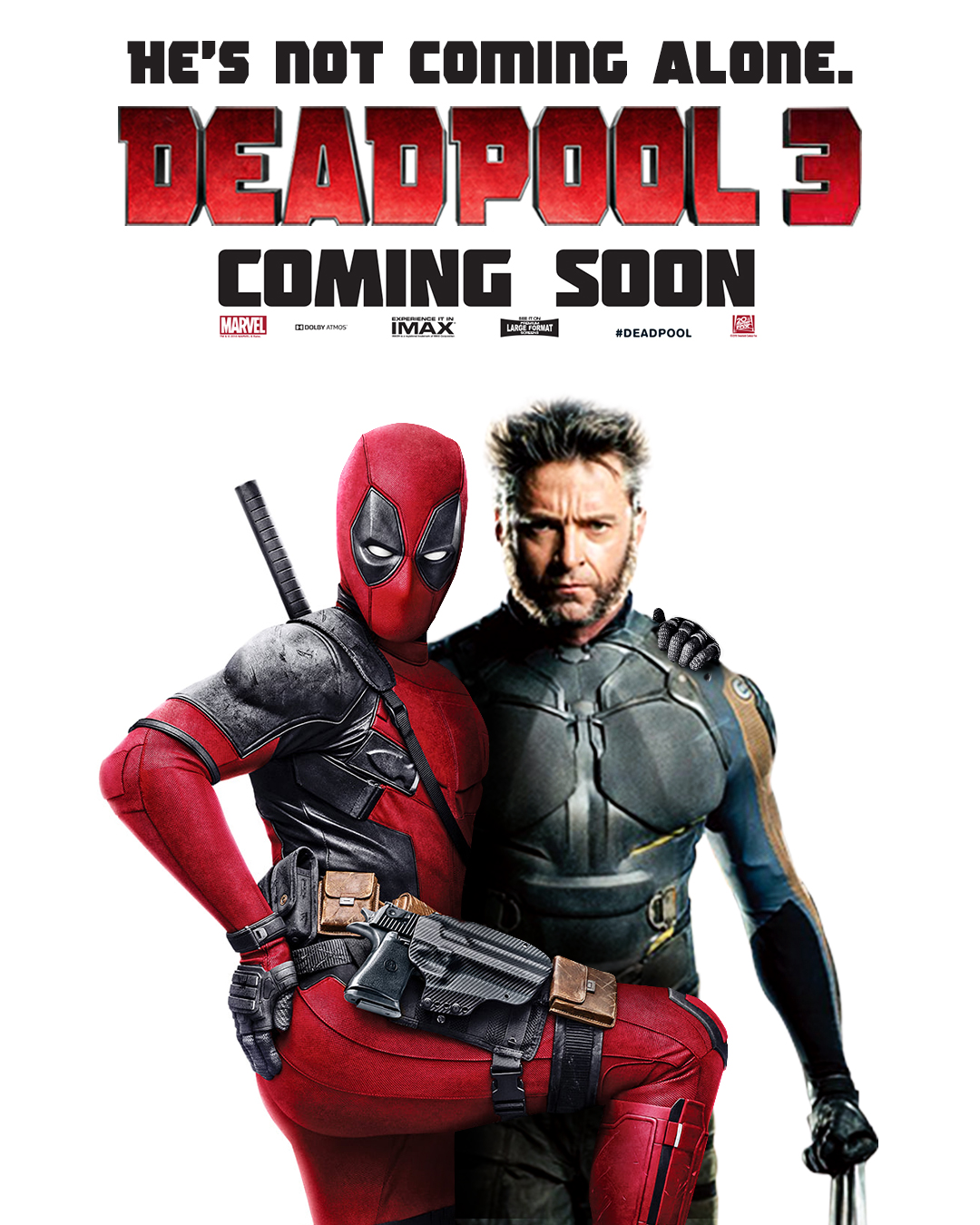 Deadpool 3 Movie For Gift Fans Poster Canvas in 2023