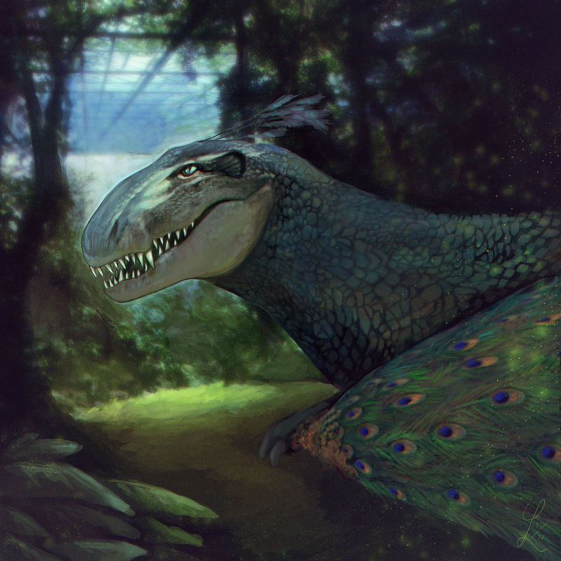 Pea-raptor by LunicornArt on DeviantArt