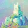 Castle light and mood study