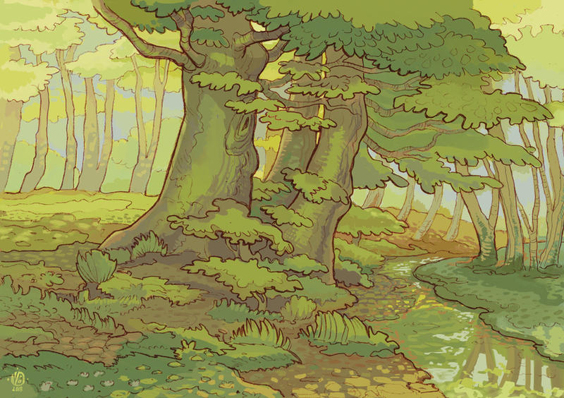 Forest II by Nimphradora on DeviantArt