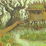 Cottage on the shore