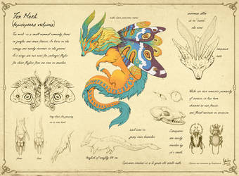Fox moth Type I - adopt auction (Closed) by Nimphradora