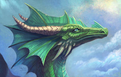 Dragon portrait