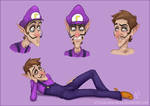 Waluigi by Elusive-Angel