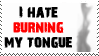 Burning Tongue Stamp