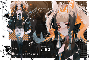 [open] Adoptable #03 - yellow trigger AUCTION by shurgon