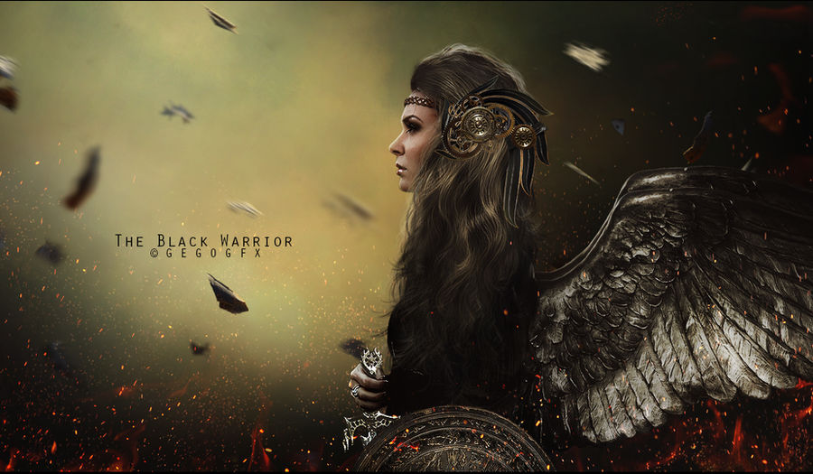 The Black Warrior by Gedogfx on DeviantArt