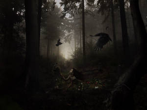 The Funeral Garden by Gedogfx The Funeral Garden by Gedogfx