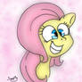 (linedart) fluttershy adorable smile