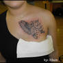 Memorial bird tattoo