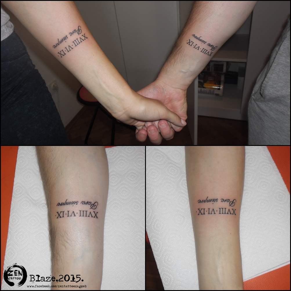 Couple tattoos by bLazeovsKy on DeviantArt Couple tattoos by bLazeovsKy on DeviantArt