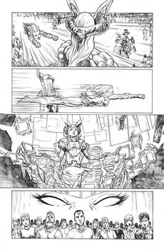 Teen Titans #23 Pencils 9