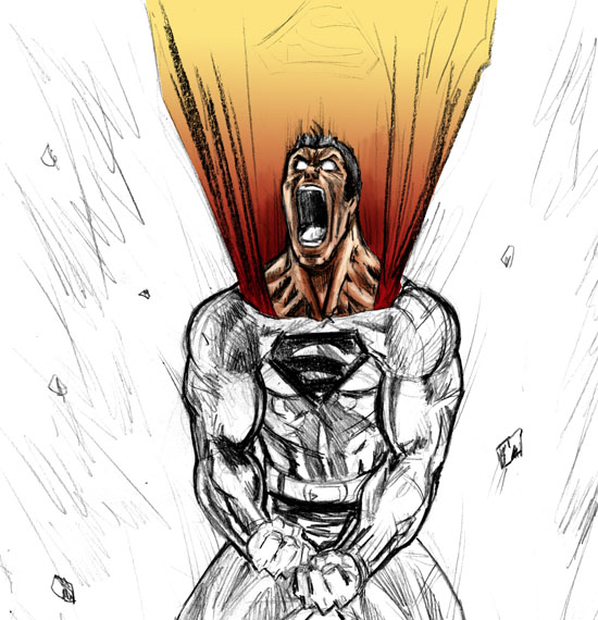 superman really going nuts