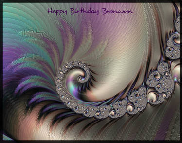 For Bronwyn