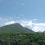 Sky and mountain