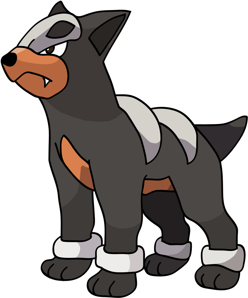 Houndour Redraw