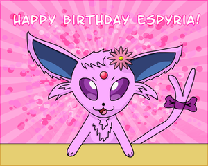 Happy Birthday Espyria