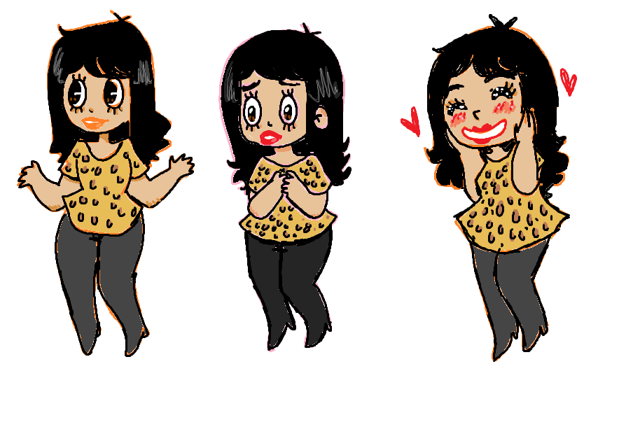 doodles of me