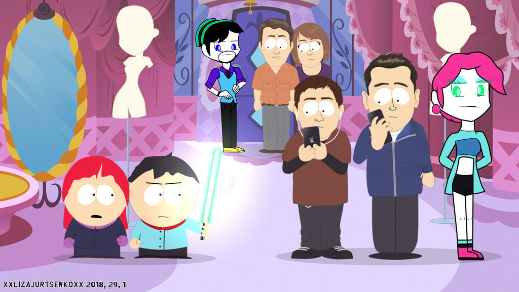 Purple In South Park by Andrewfunart on DeviantArt