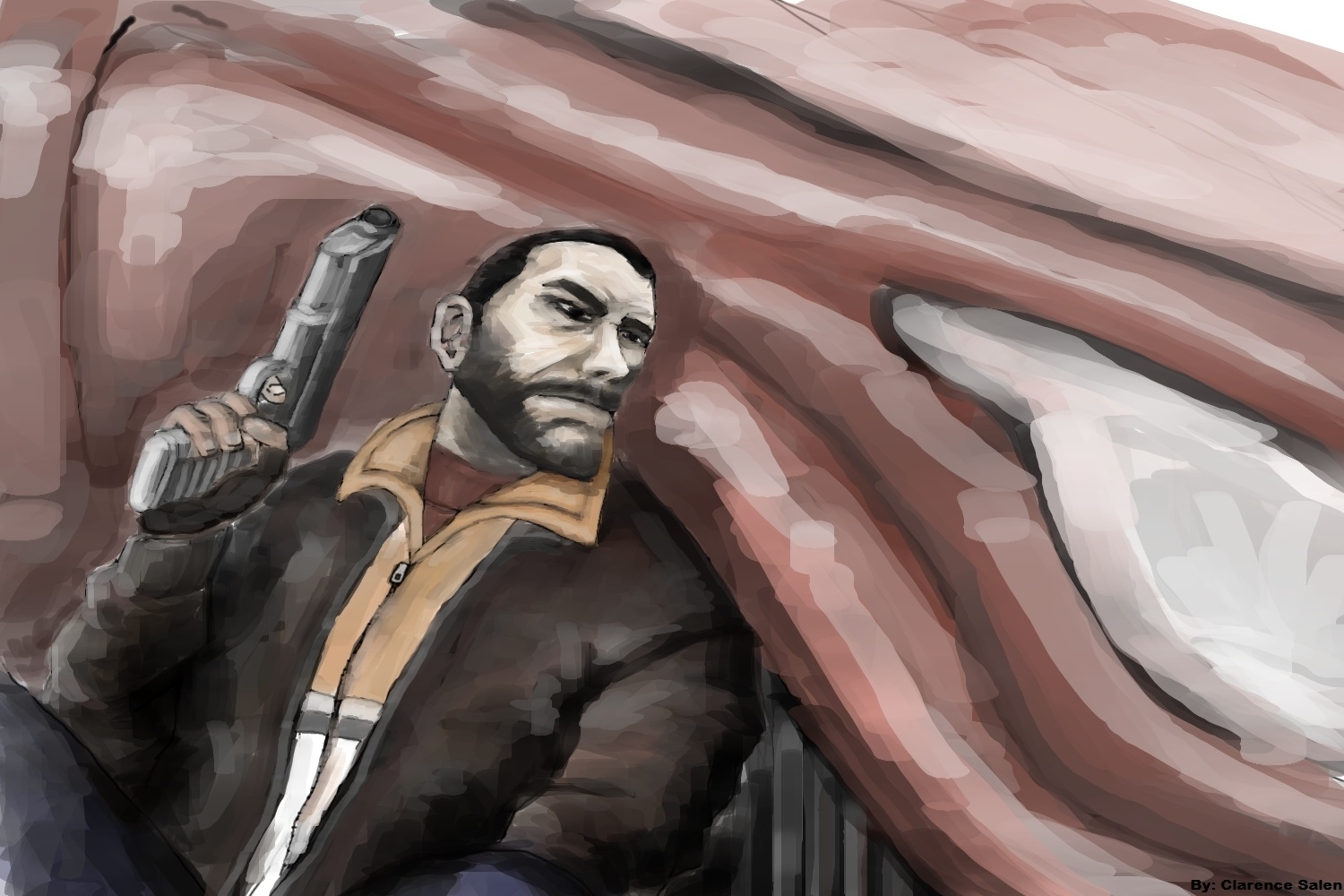 Niko Bellic by SamGreenArt on DeviantArt