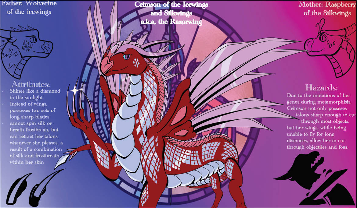 The Razorwing. A wof hybrid by Jonhstone69 on DeviantArt